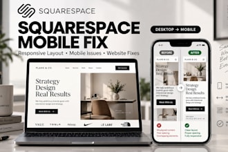 fix your squarespace mobile layout and responsive issues