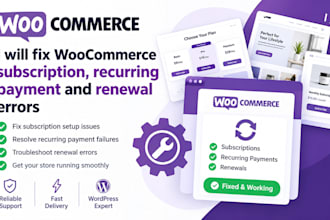 fix woocommerce subscription, recurring payment and renewal errors