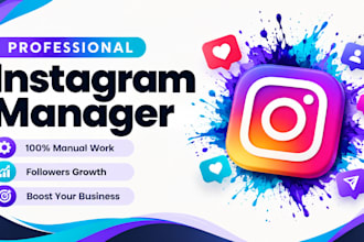 do instagram marketing, promotion and organic growth for your page