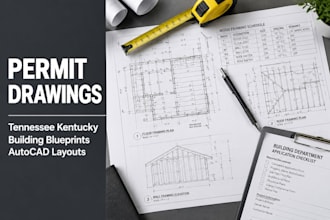 draft building permit drawings tennessee kentucky