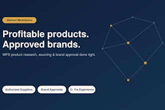 do walmart wfs product research and brand approval