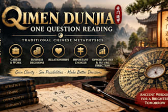 answer one question using qimen dunjia chinese divination