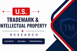 conduct US trademark and intellectual property research
