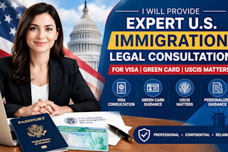 provide expert US immigration legal consultation for visa green card and uscis