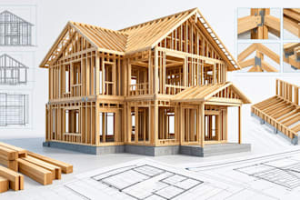 create timber framing drawings and construction documents in vertex bd