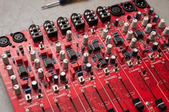 design usb audio interface pcb, microphone, headphone amplifier pcb, speaker pcb