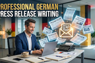 provide german press release writing german business announcement media outlet