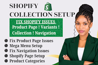 create and organize shopify collections for your store
