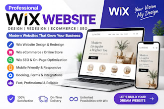 design wix website, wix website design, wix website, wix, wix ecommerce, wix seo