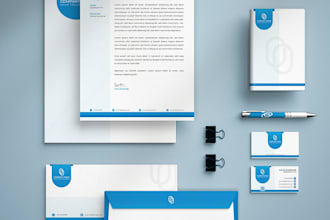 design professional modern letterhead for your business