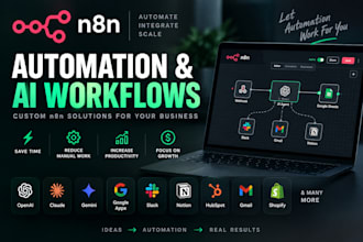 build n8n automation, ai agents, and workflow automation