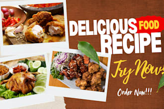 provide amala, egusi with refreshment for you event