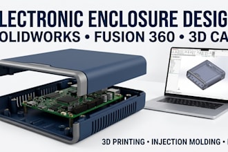 3d model fan usb hubs camera housings and doorbells in solidwork fusion 360
