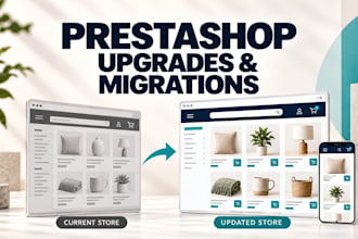 upgrade, update or migrate your prestashop store