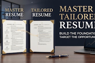 build master executive resume plus ats role tailored resume
