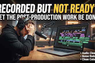 edit podcast audio video podcast editing noise reduction and audio cleanup