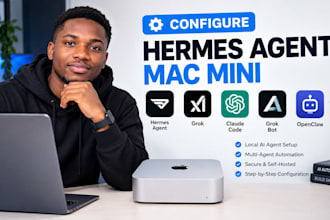 configure hermes agent mac mini  bot grok claude code grok bot ai agent openclaw