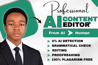 humanize ai content, humanize ai text, edit ai manuscript in 24 hours