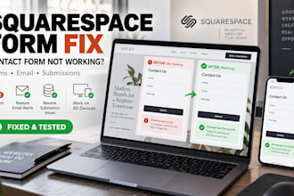 fix your squarespace contact form and email issues