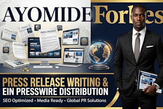write and distribute professional press releases via ein presswire