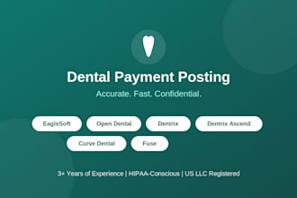 do dental payment posting
