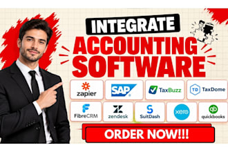 integrate zapier sap taxbuzz taxdoom fibrecrm zendesk suitdash xero quickbooks