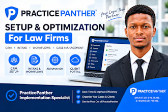 setup and customize practicepanther for your law firm legal crm clio robly law
