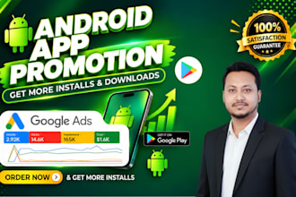 do android mobile app promotion, game promotion and app install