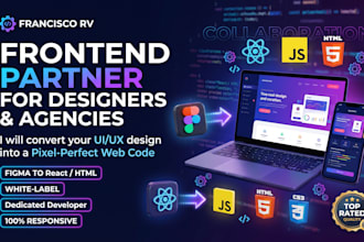 be your frontend developer for ui ux agencies