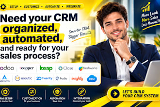 setup odoo copper keap close kommo freshworks ascentis mautic twenty podio crm
