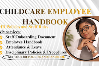 create employee handbook HR policies and onboarding training manual