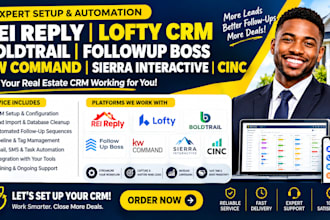 rei reply lofty CRM boldtrail followup boss kw command sierra interactive cinc