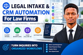 build legal intake, CRM workflows and automation for your law firm clio lawmatic