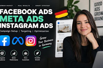 setup german facebook ads, meta ads, instagram ads, meta ads manager campaign