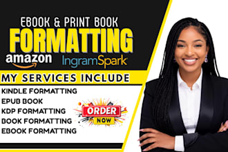 do ebook formatting kindle paperback book formatting layout design for amazonkdp