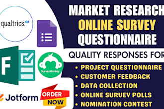 distribute survey for targeted respondents to generate real feedback and data