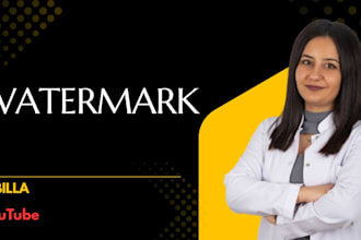 design a professional photography watermark, signature