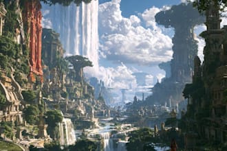 create concept art and steam capsule art