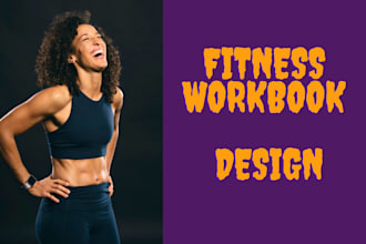 design canva fitness workout ebook