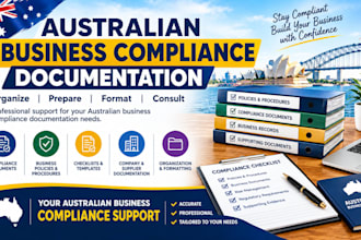 organize and prepare your australian business compliance documentation