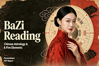 provide a personalized bazi reading with five elements guidance