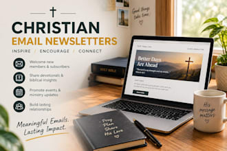 write engaging christian email newsletters and email contents for ministries