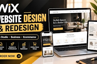 build wix website redesign wix website, wix studio, wix ecommerce website design