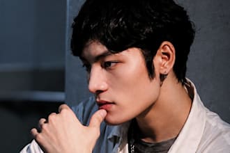 be your korean male rapper, kpop rapper hip hop rapper songwriter, rap vocalist