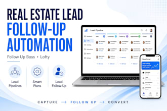 setup follow up boss lofty real estate lead follow up automation