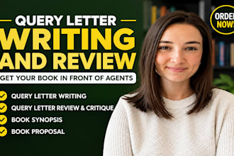 write a compelling query letter for your book to literary agents