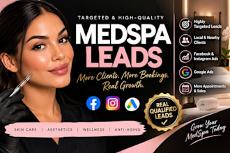 medspa leads medicare leads google facebook ads home care leads meta ads