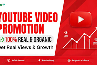 organic youtube video promotion and marketing