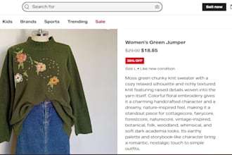 create and publish product listings