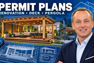 design permit plans for house renovation deck pergola gazebo and carport